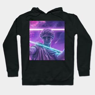 Vaporwave Greek God Hoodie